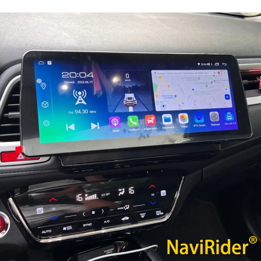 

Автомобильный экран Android 13 для Honda Vezel HR - V HRV HR V 2015 - 2017 радио мультимедиа GPS камера DVD Wifi навигация HDR QLED стерео