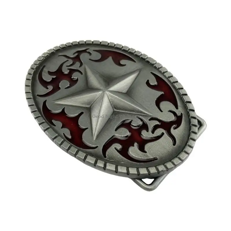 

Стильная пряжка со звездой, нежная пряжка в стиле ретро со звездой в стиле панк, подарок для мужчин и женщин