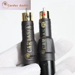 1 para oryginalnych kart XLR, pozłacany 3 pin XLR, męski/żeński, aby złącze męskie RCA audiofilski wtyczka konwersji Audio