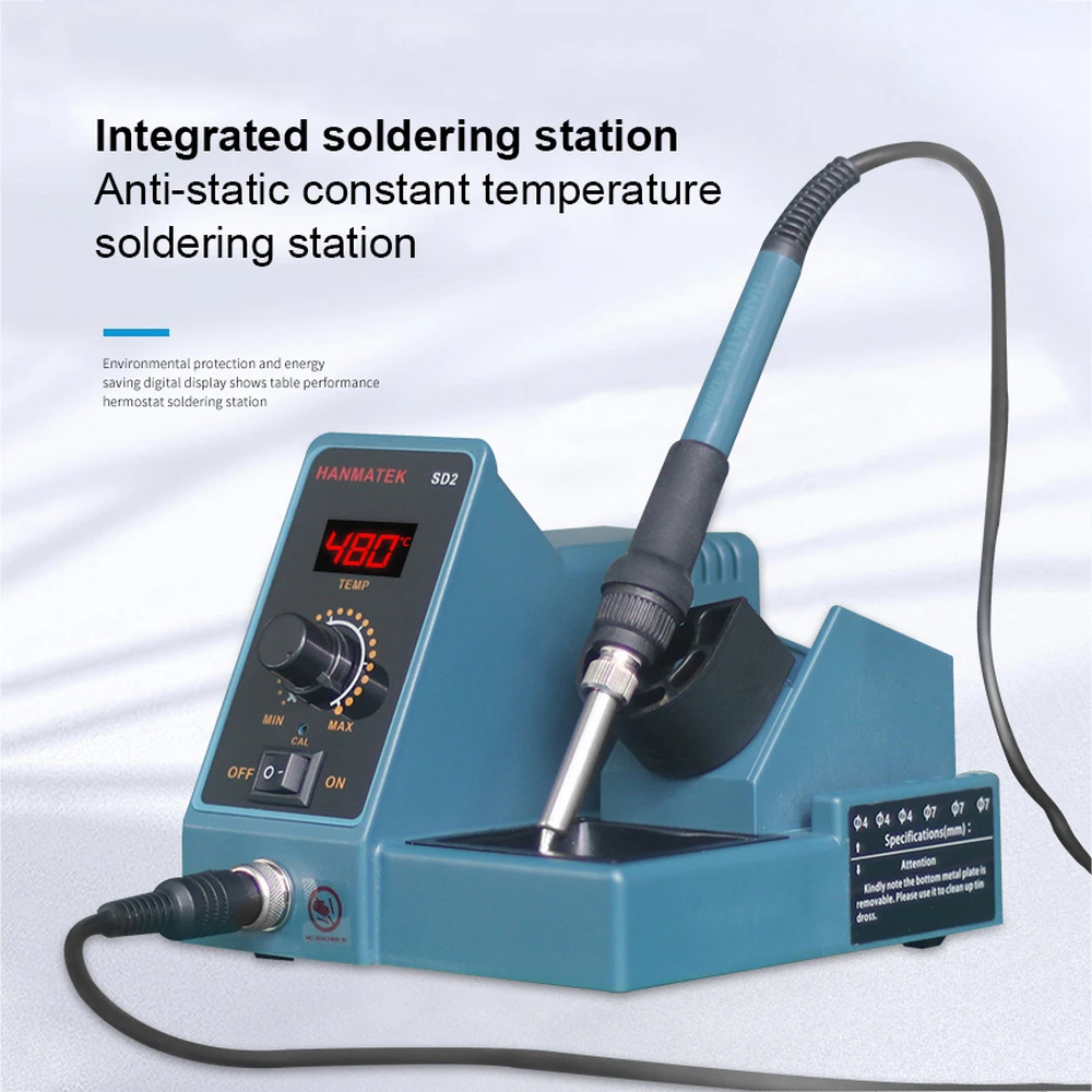 

Electric Soldering Digital Display Soldering Station Household Constant Temperature Adjustable Anti-static Welding Set SD1/SD2