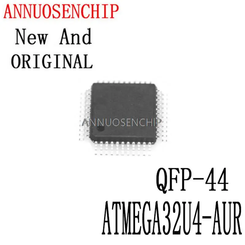 1PCS New And Original ATMEGA32U4-AU ATMEGA32U4 QFP-44 In Stock ATMEGA32U4-AUR