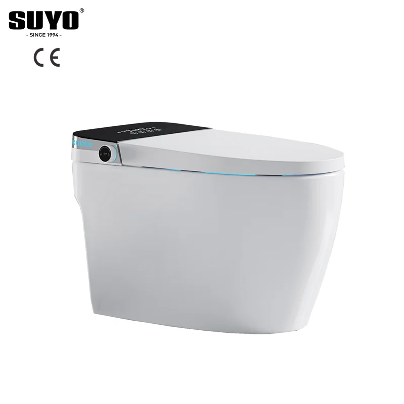 Harga terbaik perlengkapan mandi & Toilet lainnya situs Toilet satu bagian tanda air Toilet pintar untuk Eldly