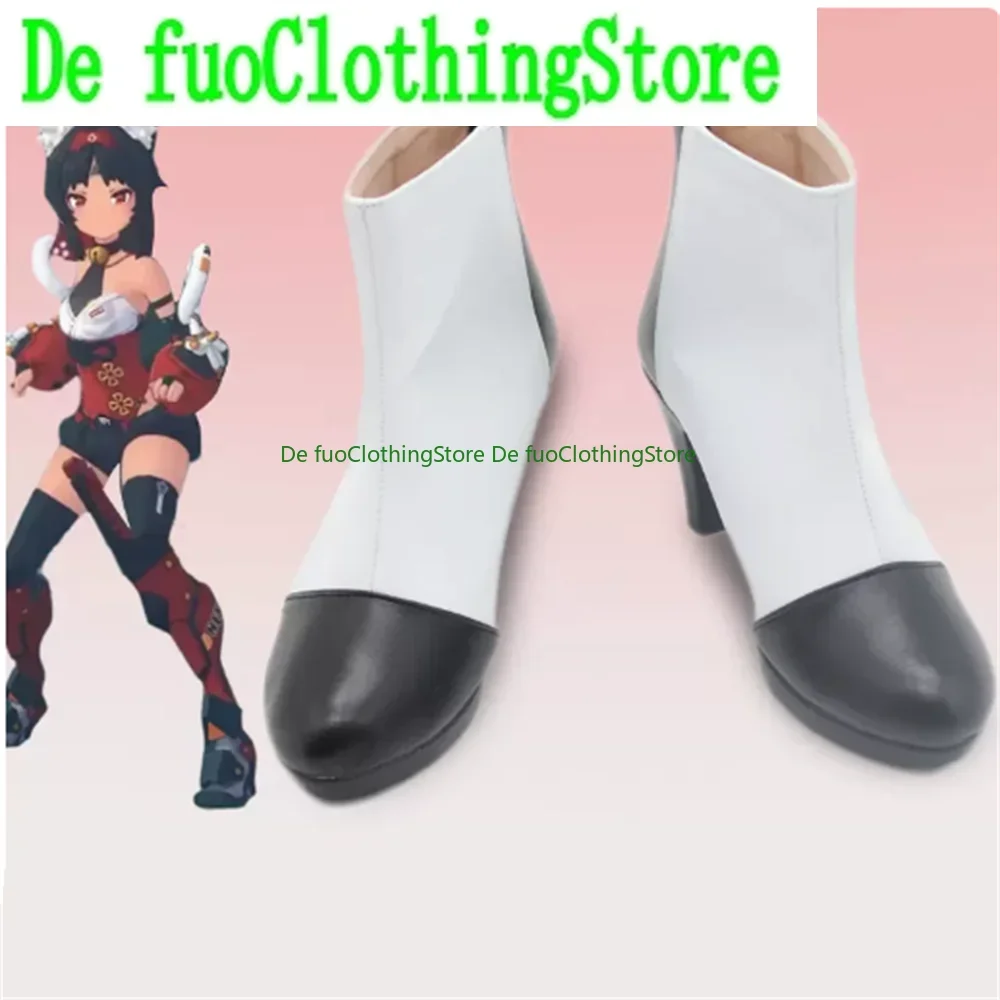 

Nekomiya Mana Zenless Zone Zero Cosplay Shoes Boots Game Anime Halloween DefuoClothing Shoes Store