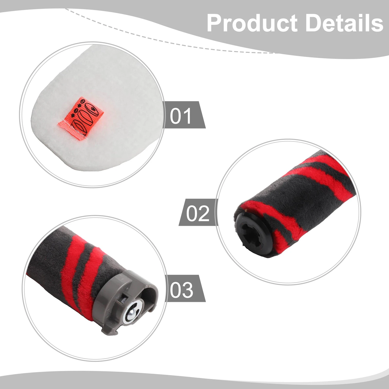 

Efficient Vacuum Cleaner Parts Replacement Filter Kit Easy Installation Efficient Filtration Enhanced Airflow High Compatibility