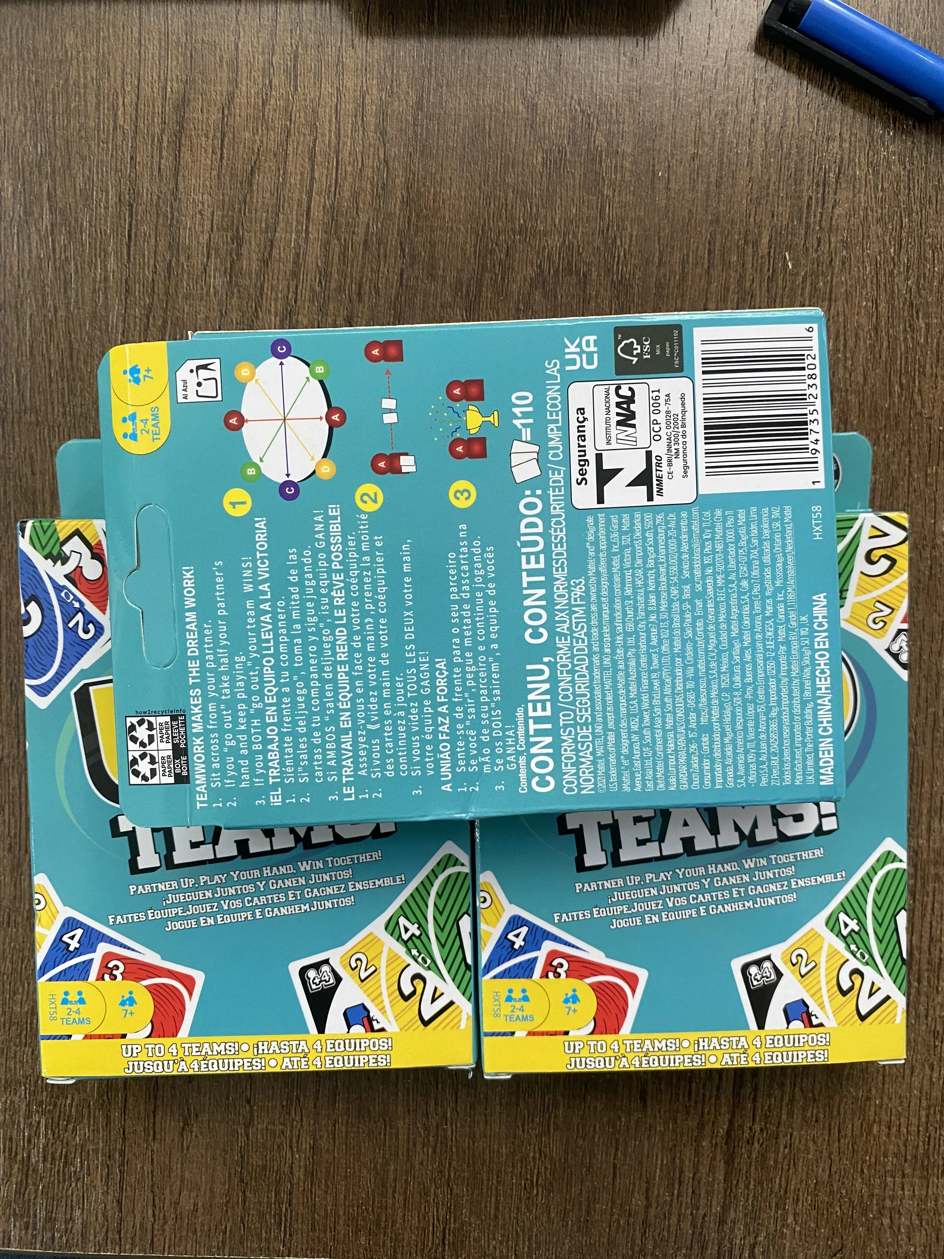 *-*U TEAMS!! 1 Number 1For Family Fun Board Game Anime Cartoon Figure Pattern Family Funny Entertainment Cards Games