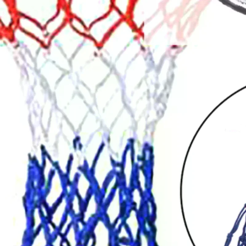 Outdoor Sports Standard Basketball Net Nylon Hoop Goal Standard Rim For Basketball Backboard Rim Ball Pum