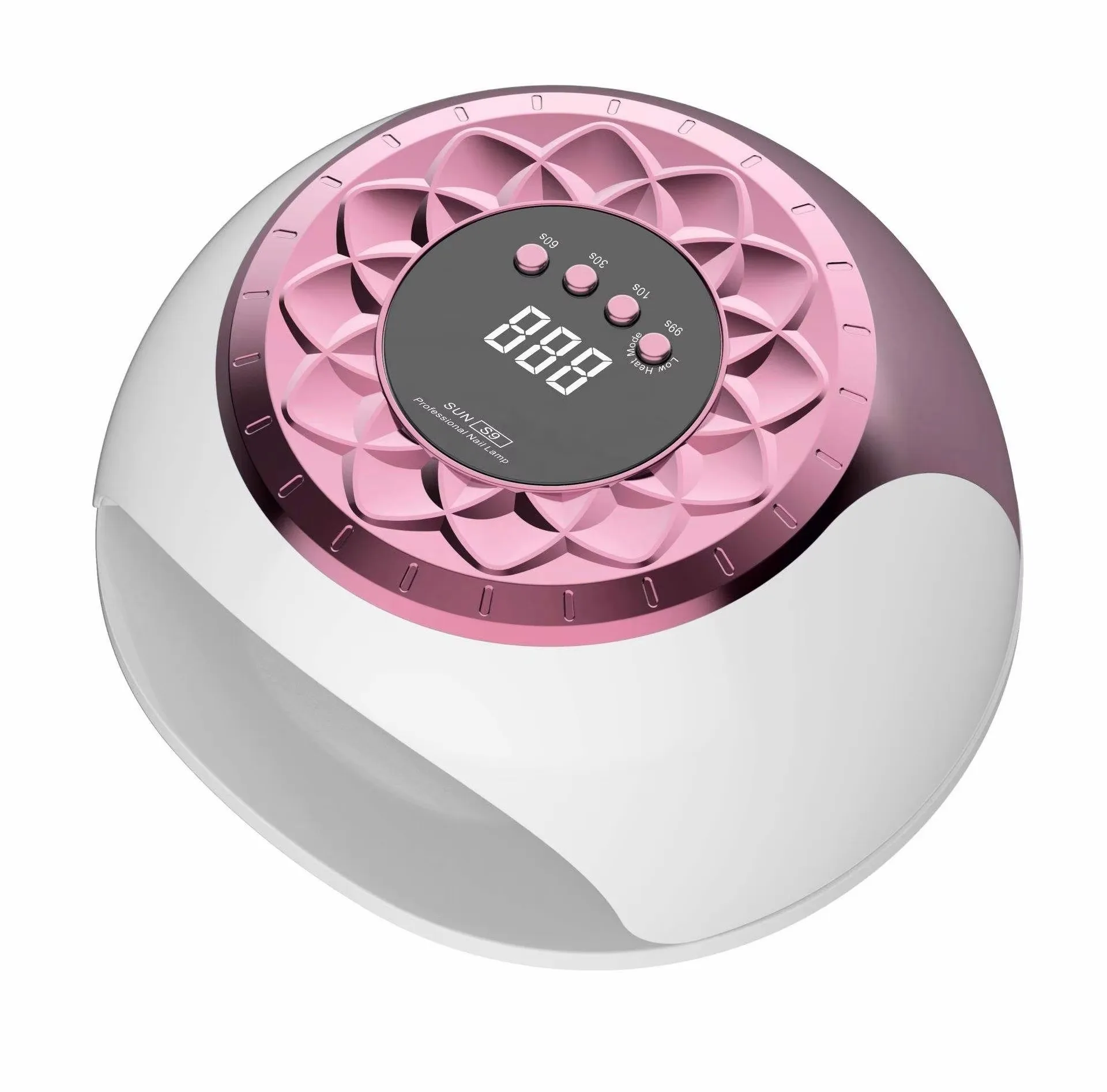 

268W UV LED Nail Drying Lamp Professional UV Nail Art Dryer Light for Gel Nails 57 Beads Fast Curing UV Gel Polish Lamp