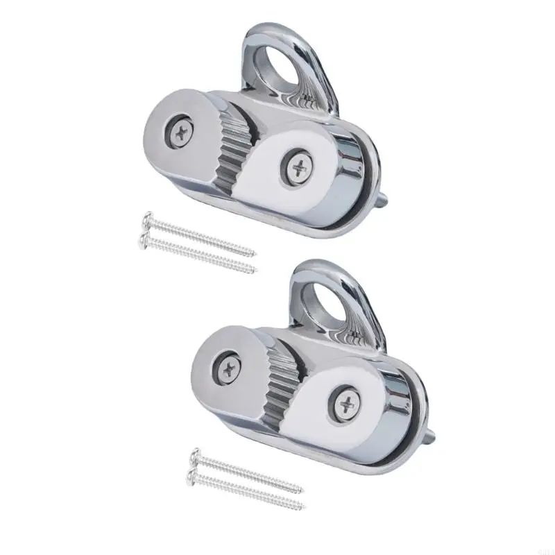 Cleat for 6‑15mm Rope Boat Hardware Leading Rings Fairlead for Canoe Dinghy
