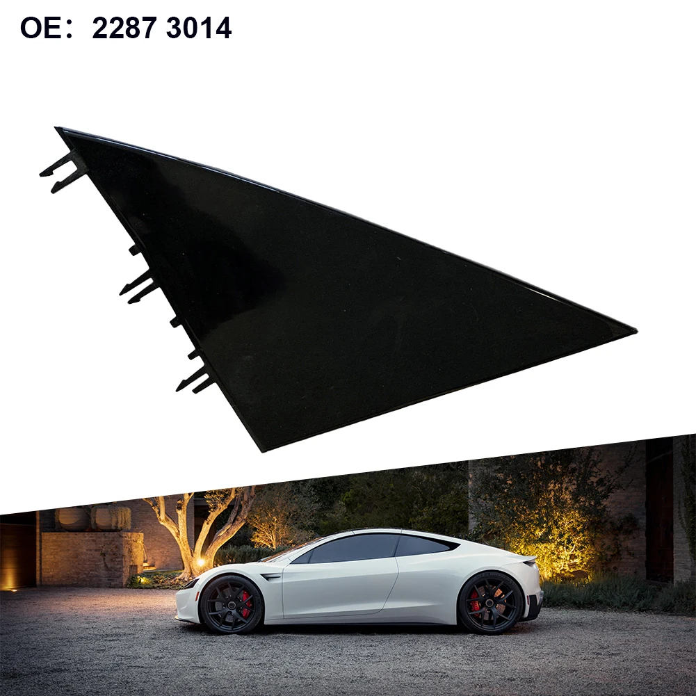 Triangular Plate For Rearview Mirror Right Side For Tesla Model 3 2287.3014 Door Mirror Cover Trim Panel Mount Triangle