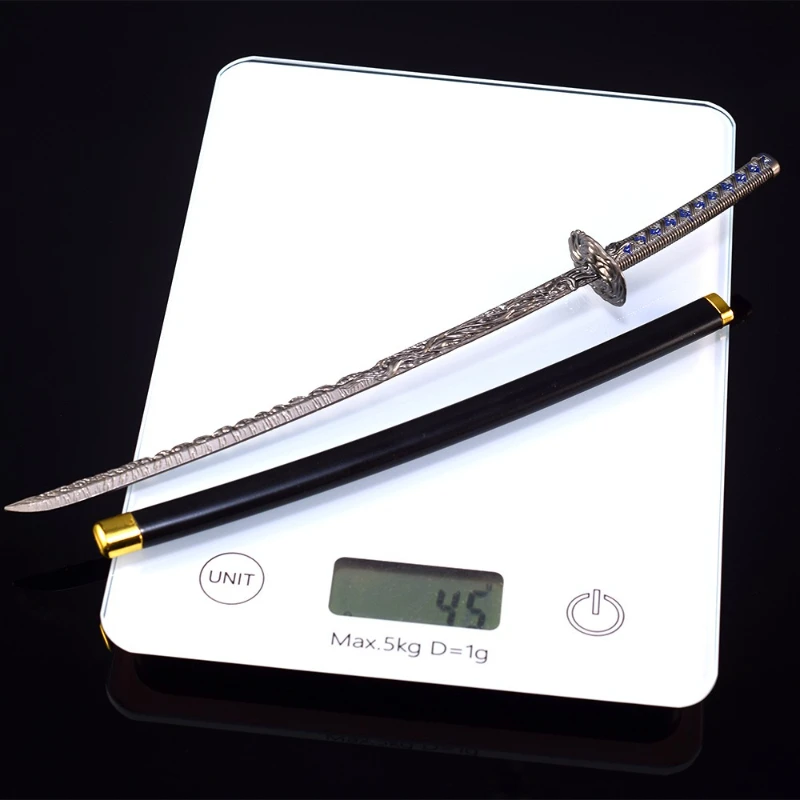 26cm/10.23in Eldenn Game Peripheral Star Shadow Blade with Sheath Japanese Katanas Metal Weapon Model Ornaments Crafts ﻿Boy Gift