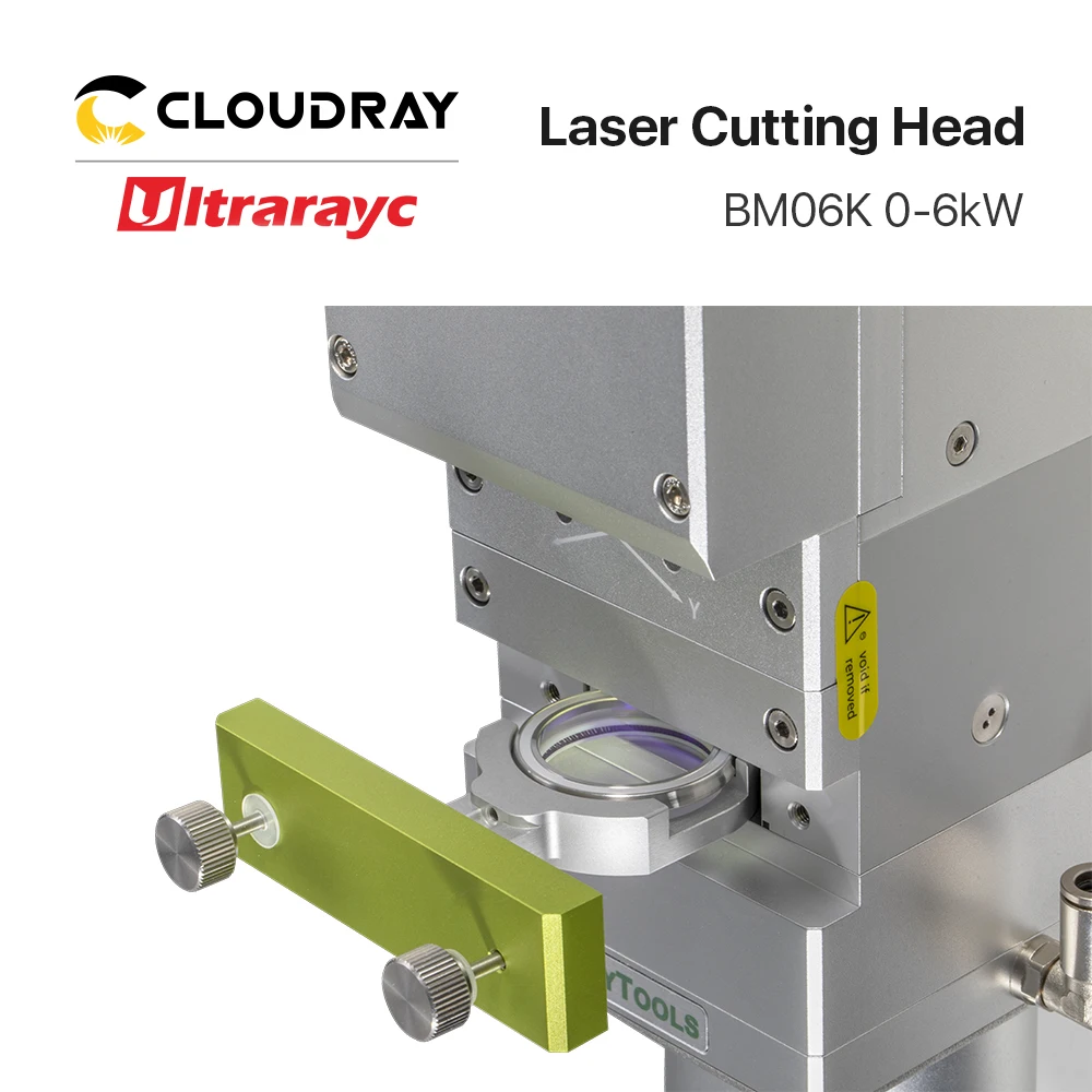 Ultrararayc BM06K Raytools głowica do cięcia laserowego 0-6kW z interfejsem QBH Analog/ Pulse/ EtherCAT autofokus zastępują BM114 BM115