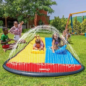 Inflatable slide with children's backyard, water slide, children's toys, outdoor pillow, summer 8 MAIN SALES SALES FLAVELY - №7