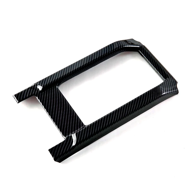 For Toyota Yaris Cross 2024 RHD Carbon Fiber Center Console Water Cup Holder Cover Trim Interior Accessories