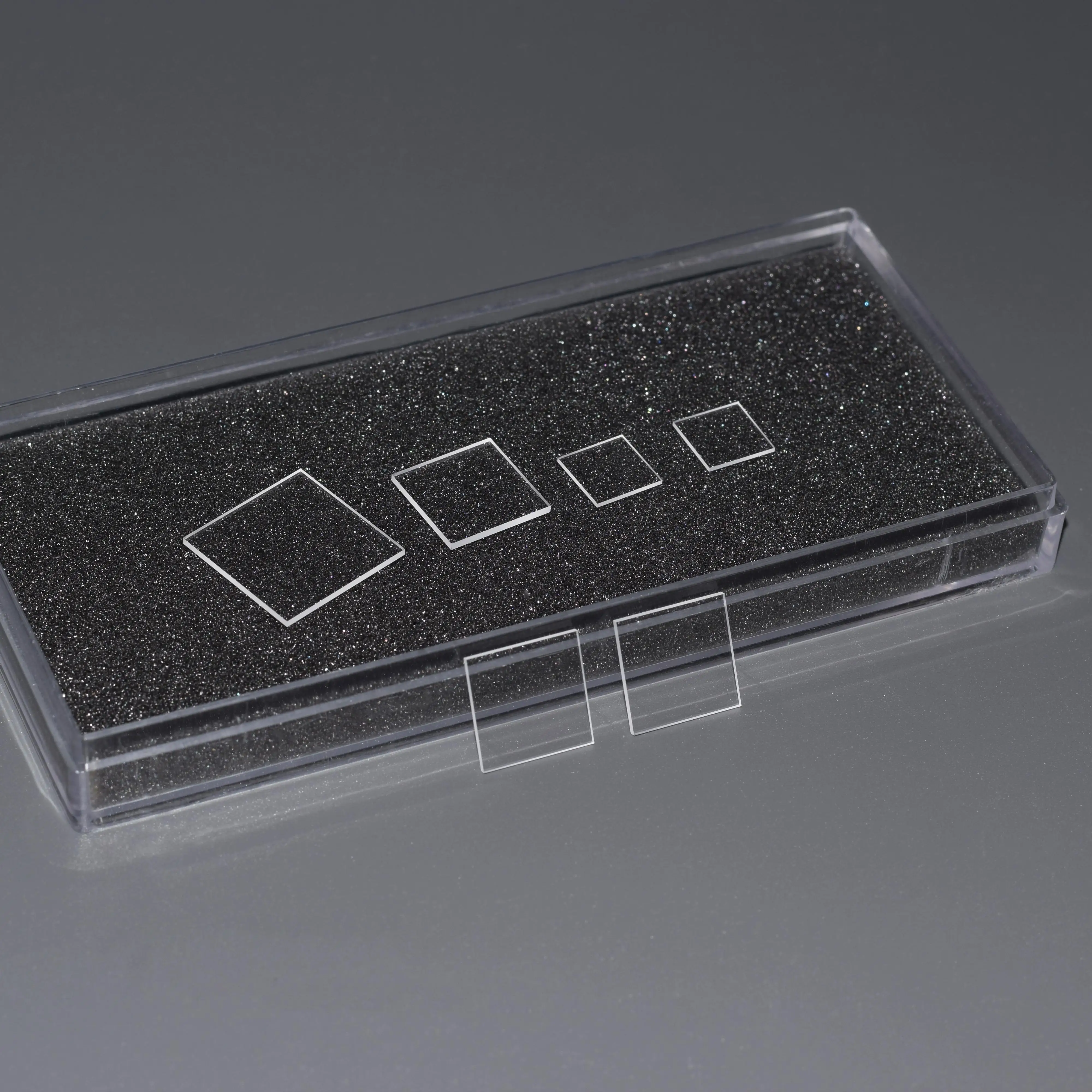 Square K9 Optical Glass Sheet Replace BK7 High Light Transmittance K9 Crystal Optical Windows Sheet
