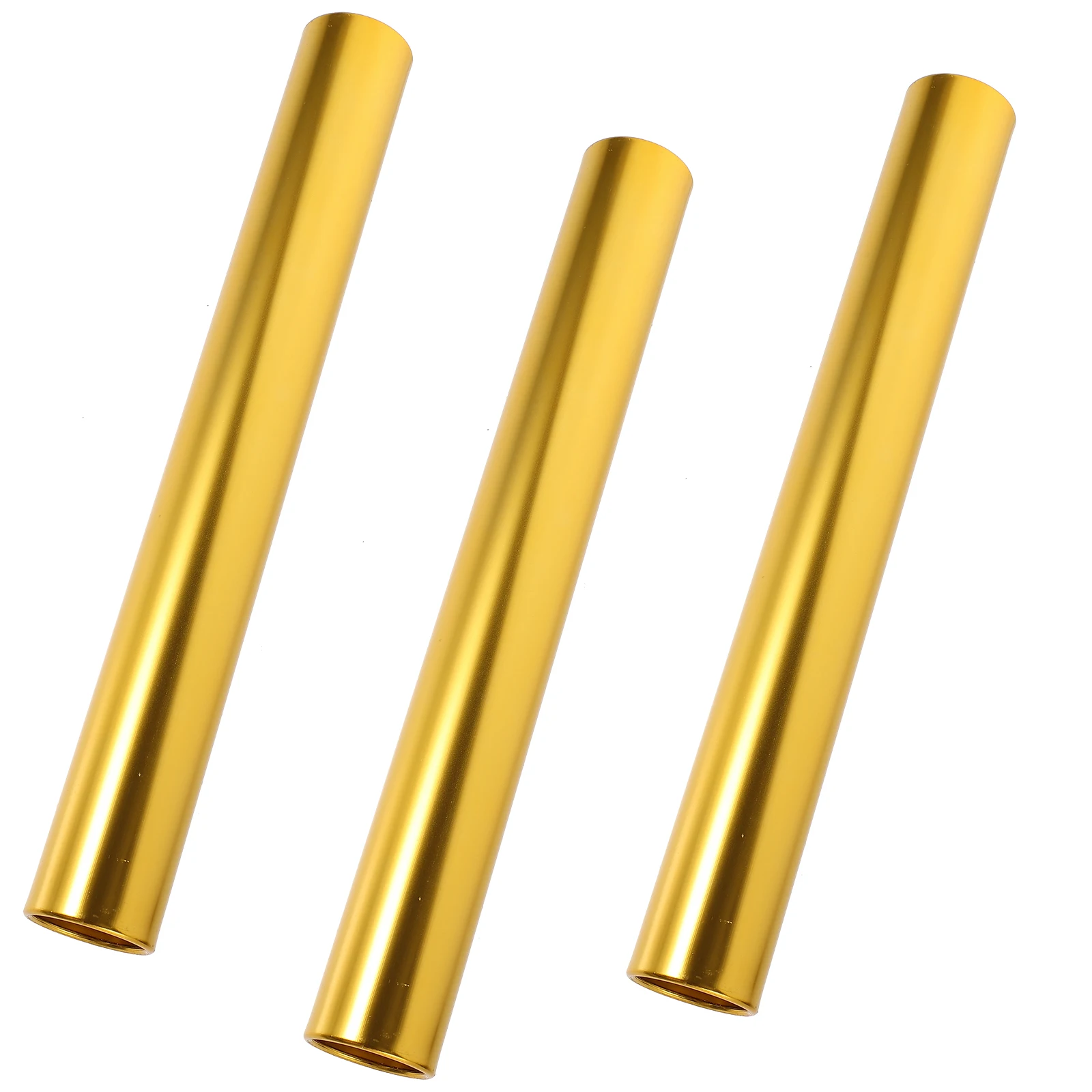 

3pcs Relay 3 8cm Aluminum Alloy Track Relaying Sticks Race Supplies Kids Racing Accessories Outdoor Sports Tools Fitness