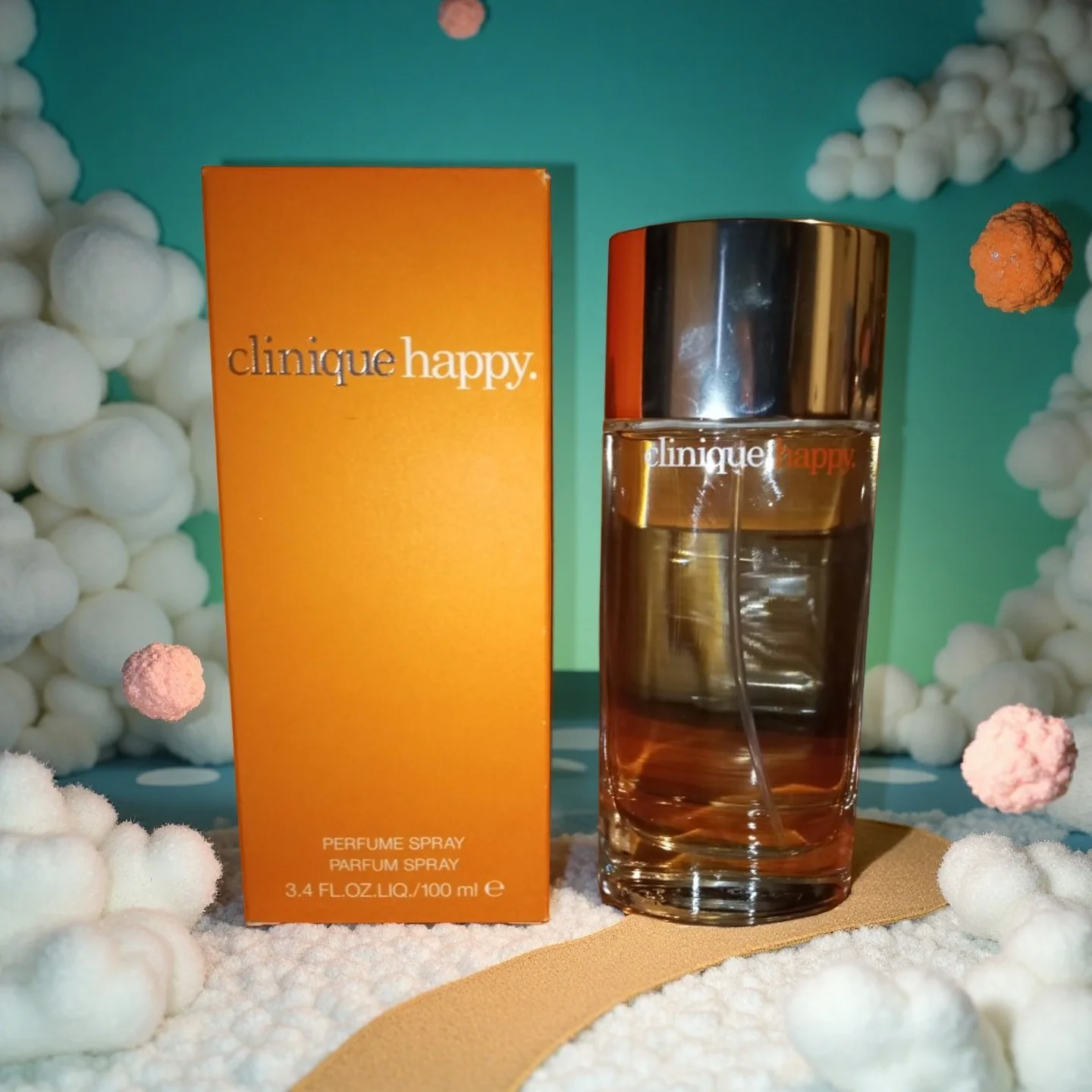 Happy by Clinique Eau De Parfum Spray 100ml/3.4 oz for Women Happy by Clinique Eau De Parfum Spray for Women view 5