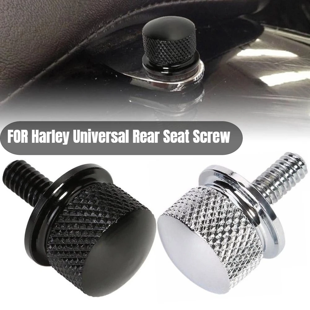 6mm acessórios da motocicleta fender assento traseiro parafuso rápido para harley xl touring flhr softail rua estrada ultra glide touring