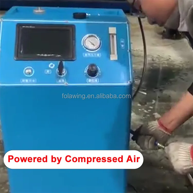 Truck NO-Dismantle Mobile Diesel Particulate Filter SCR DOC DPF Cleaning Machine with Endoscope