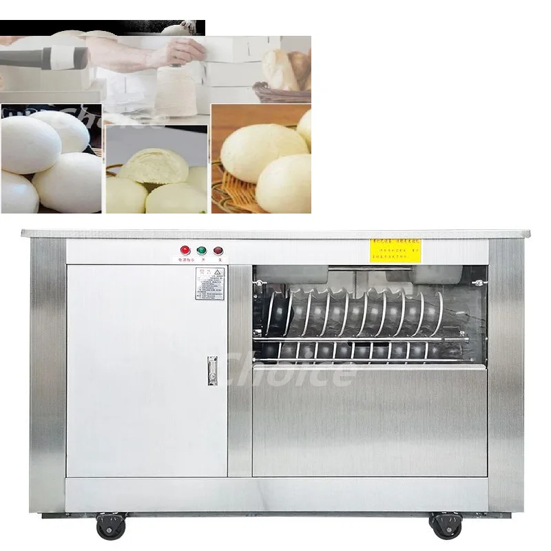 Commercial Round Dough Divider Automatic Steamed Bun Machine Ball Pasta Bread Cutting Making Machine Dough Cutting Roller