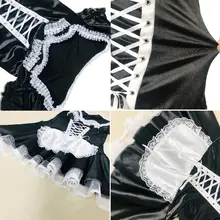 French Maid Cosplay Lingerie Plus Size #4