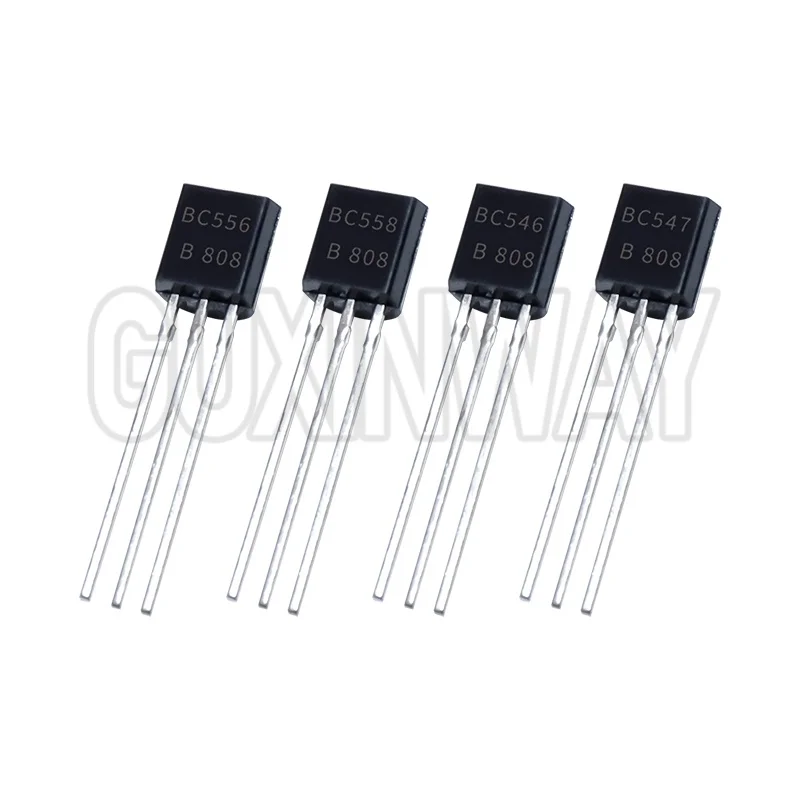 50PCS BC546B TO-92 Transistors BC547B BC556B TO92 BC546 BC547 BC556