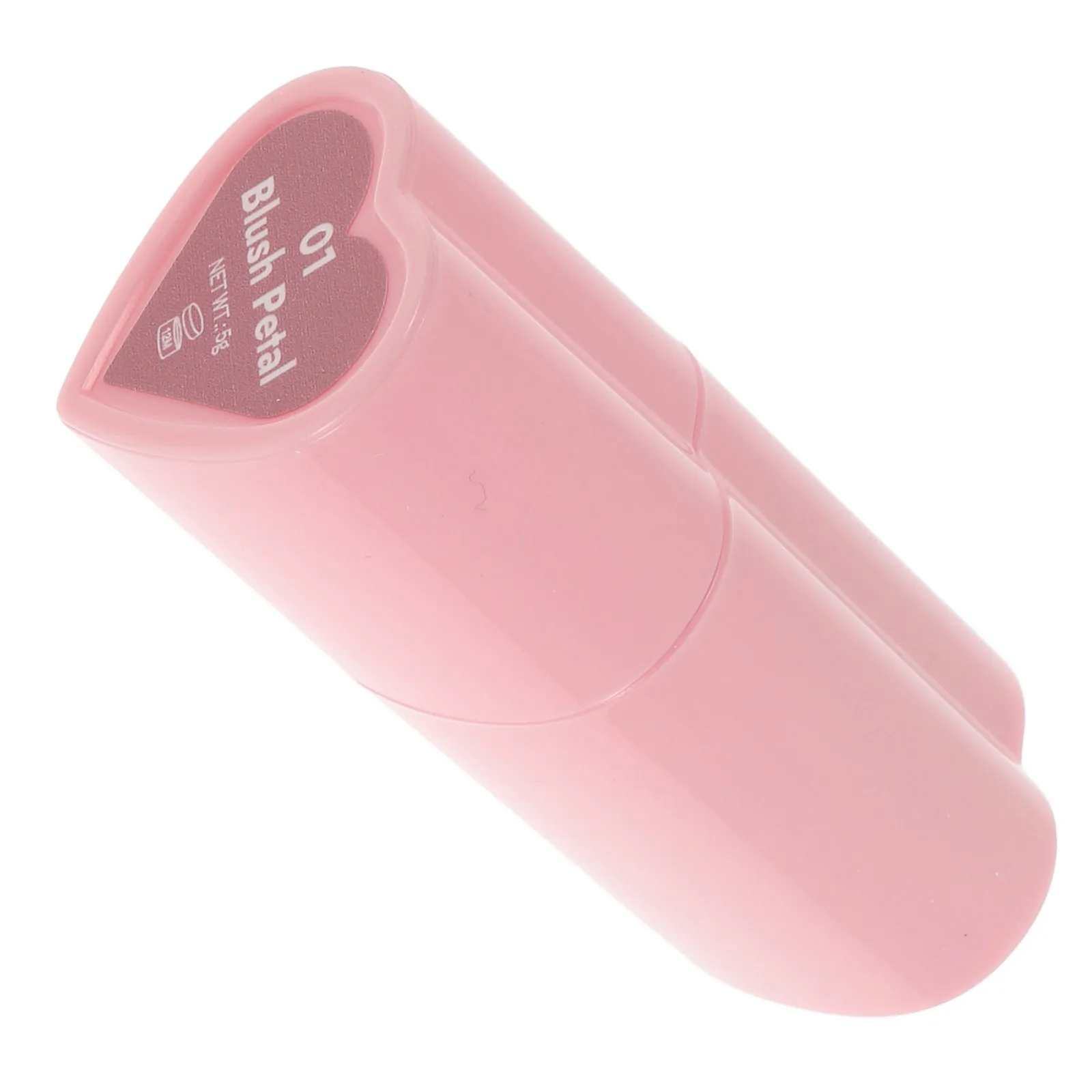 Heart Shaped Blush Stick Combines Blush Contour Lip Color Lightweight Mousse Texture All Day Wear Suitable for Every