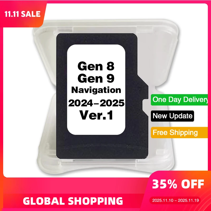 

Latest 2024/2025 Update Maps Europe Britain GPS TF Card for Lexus CT/ES/GS/IS/LS/LX/NX/RC Vehicle Memory Card Anti Fog Sticker