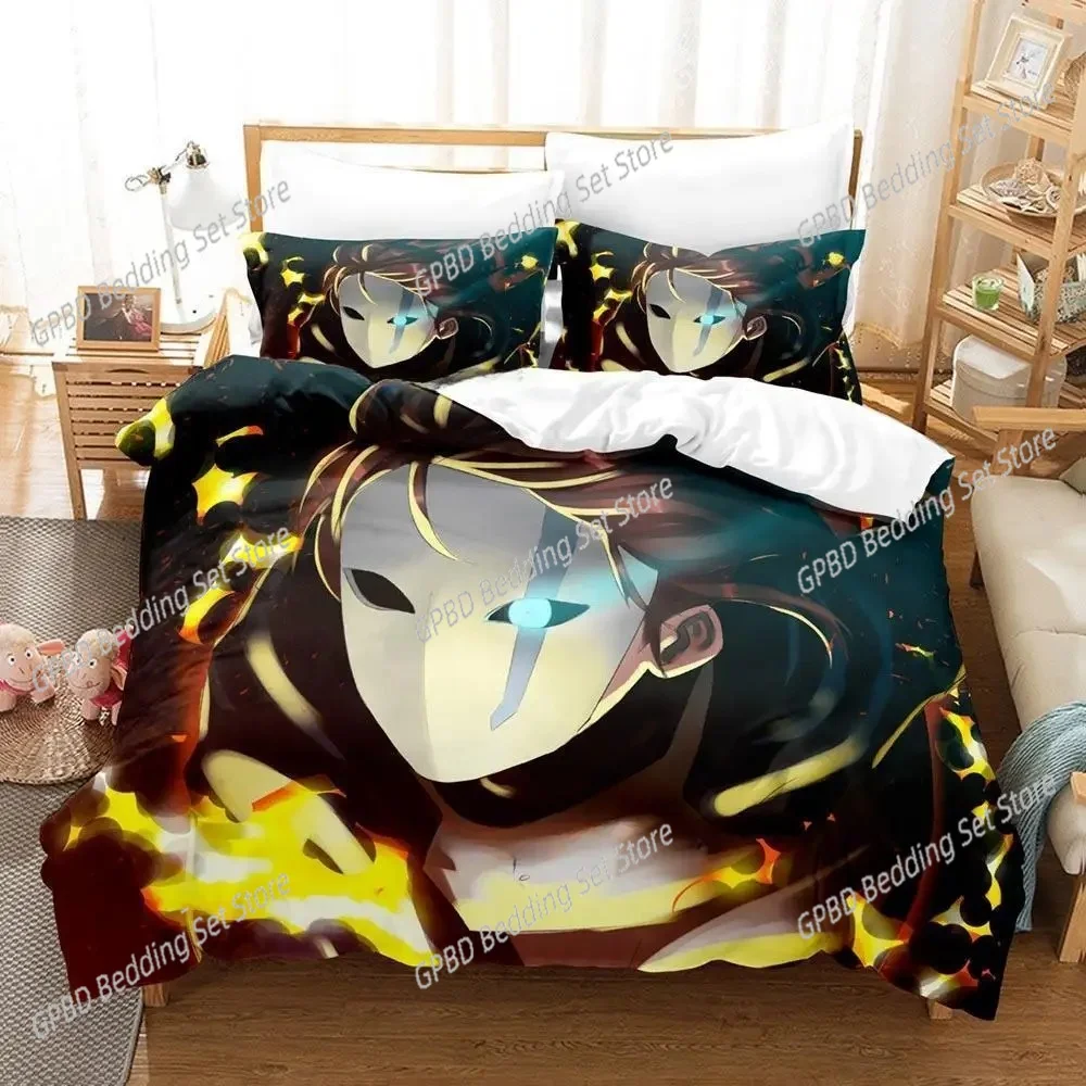 

New The Beginning After The End Bedding Set Single Twin Full Queen King Size Bed Set Adult Kid Bedroom Duvetcover Sets Anime Bed