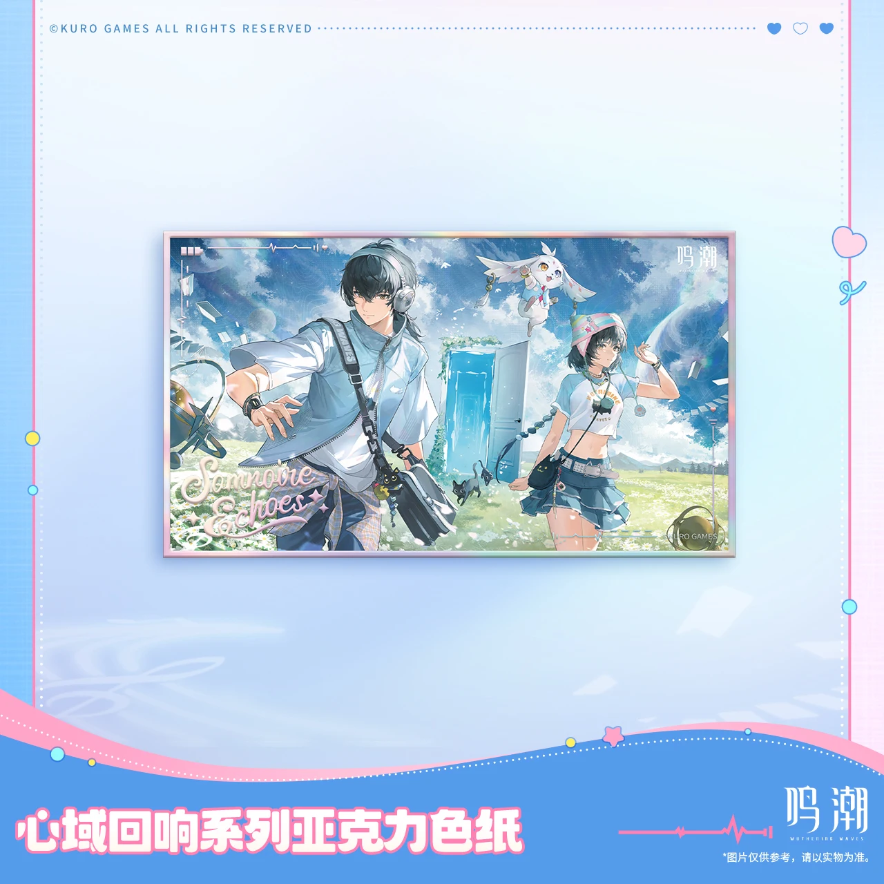 [Merchandise ufficiale] in stock Gioco Wuthering Waves KUROFEST 2025 Rover AlexaCartethyia Lupa šShikishi acrilico