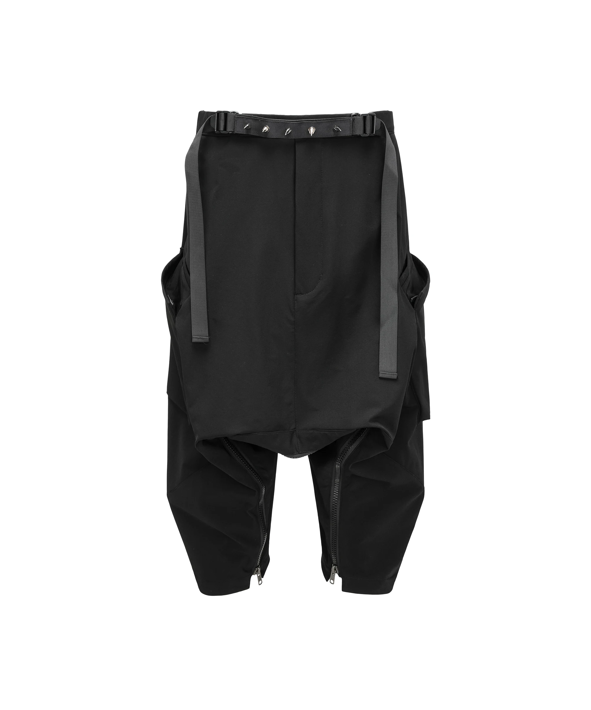 NJWN SK30DS Men's Loose Waterproof Zipper Multi-Pocket Cargo Pants