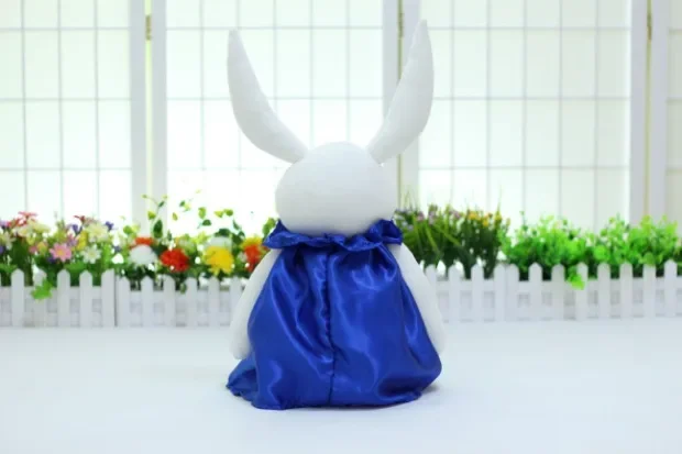 35 cm Anime Alice Baskerville B-konijn Pluche Pop Spel Cosplay Speelgoed Gevuld Kussen voor Gift