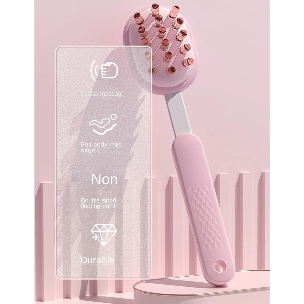 

Adjustable Handheld Massage Stick Double Side Telescopic Meridian Massage Hammers Flexible with Hanging Hole