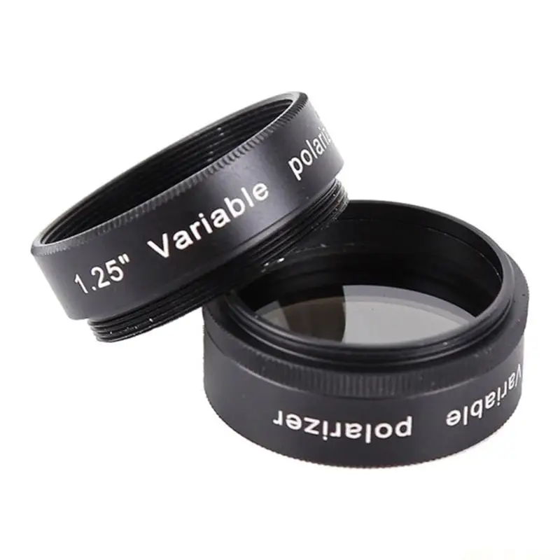 M5TD 1.25inch Variable Polarizing Filter for Telescopes for Outdoor Activities Like Camping and Hiking to Enjoy