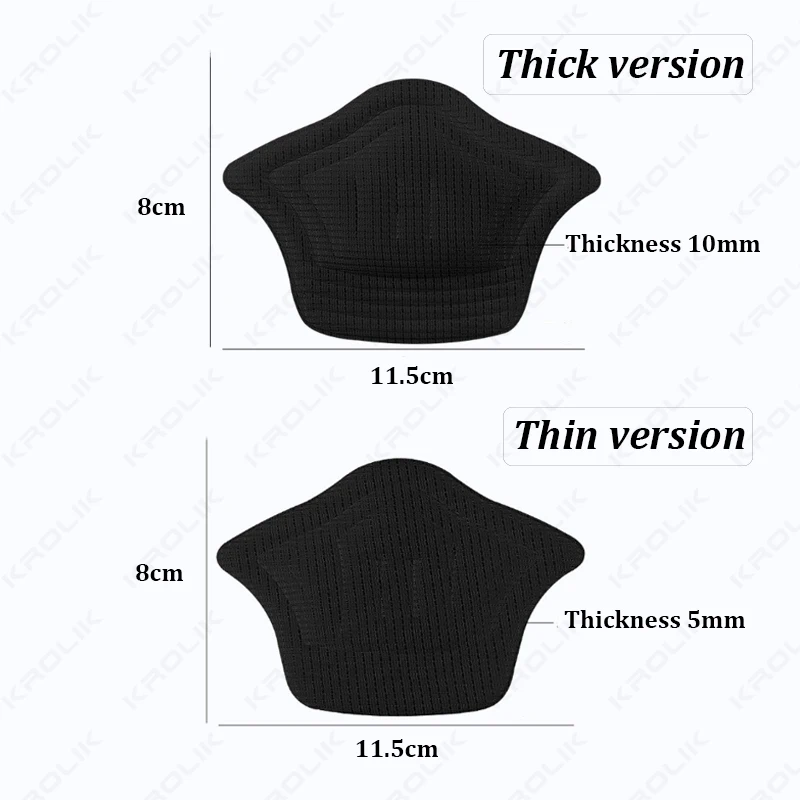 10Pcs Insoles For Shoes Patch Heel Pads For Sport Shoes Adjustable Size Feet Pad Insole Heel Protector Back Sticker Shoe Pad