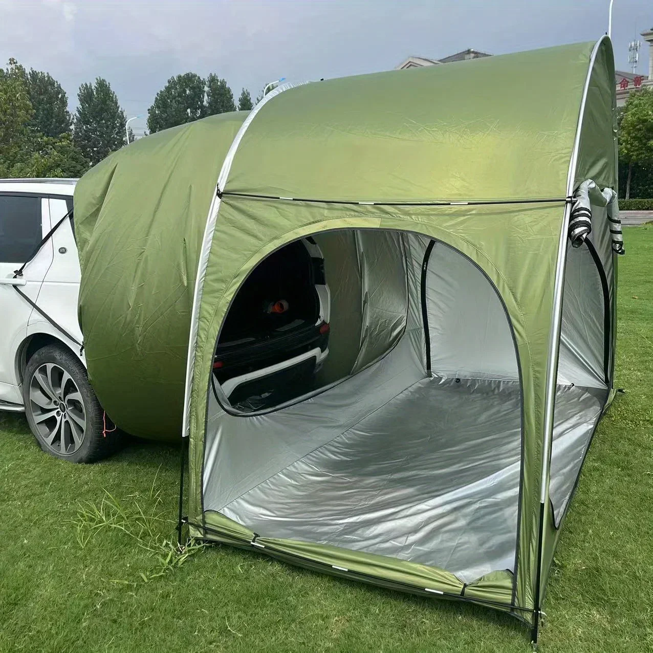 Factory Hot Selling Outdoor Camping Car Tent Self-driving  Sunshade Awning Waterproof    SUV rear Quick-opening
