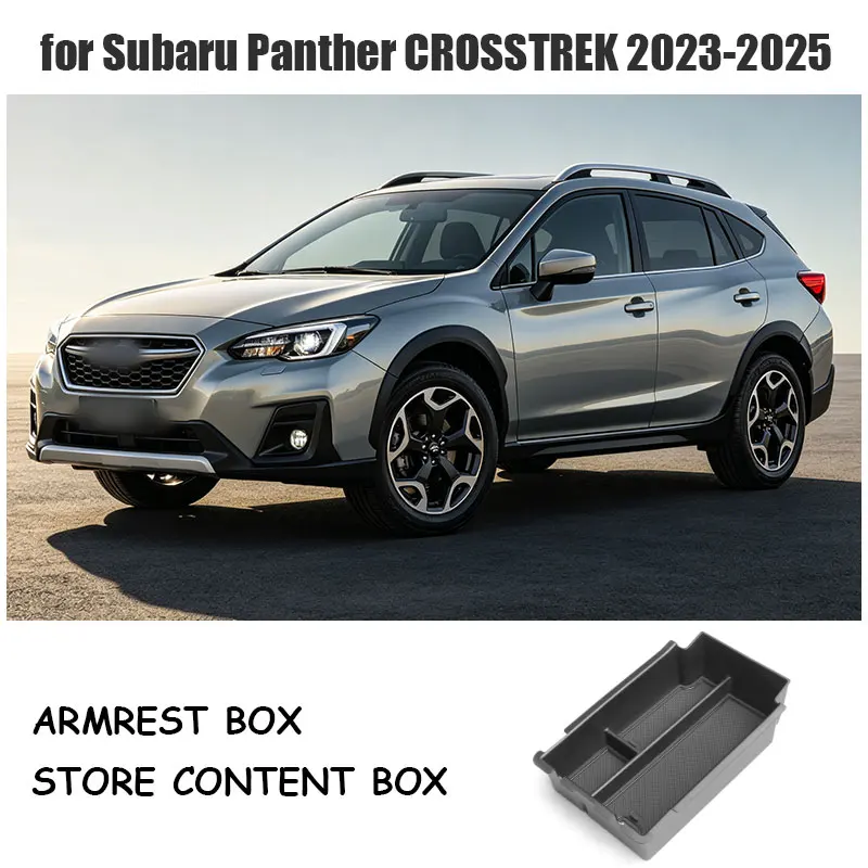 for 2023-2025 Subaru Panther CROSSTREK armrest box storage box car modification storage box