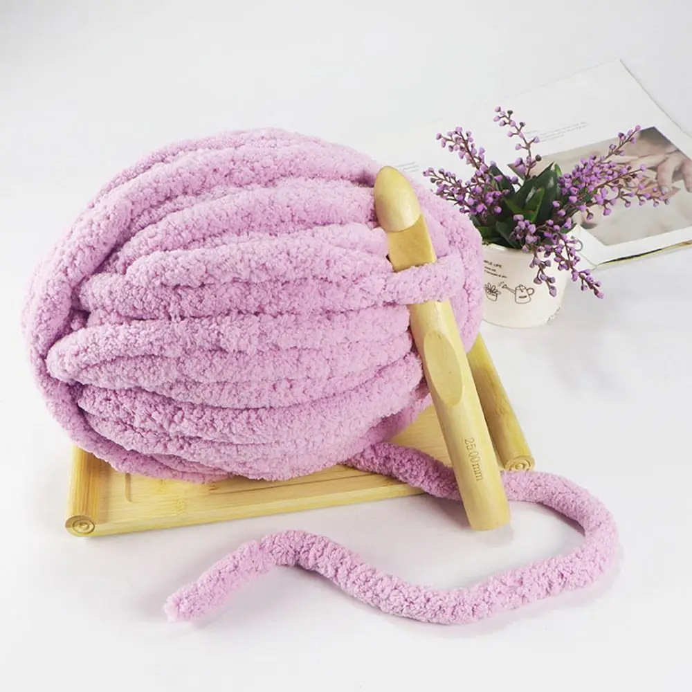 250g/palla per cuscino per borsa coperta filo intrecciato spesso fai da te a mano per maglieria filato all'uncinetto palla di filato