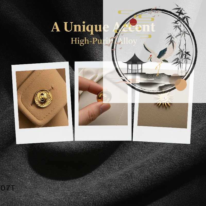 1pcs Creative Eye-Shaped Button Irregularly Shaped Buttons Personality Sweaters Shank Button Accessories