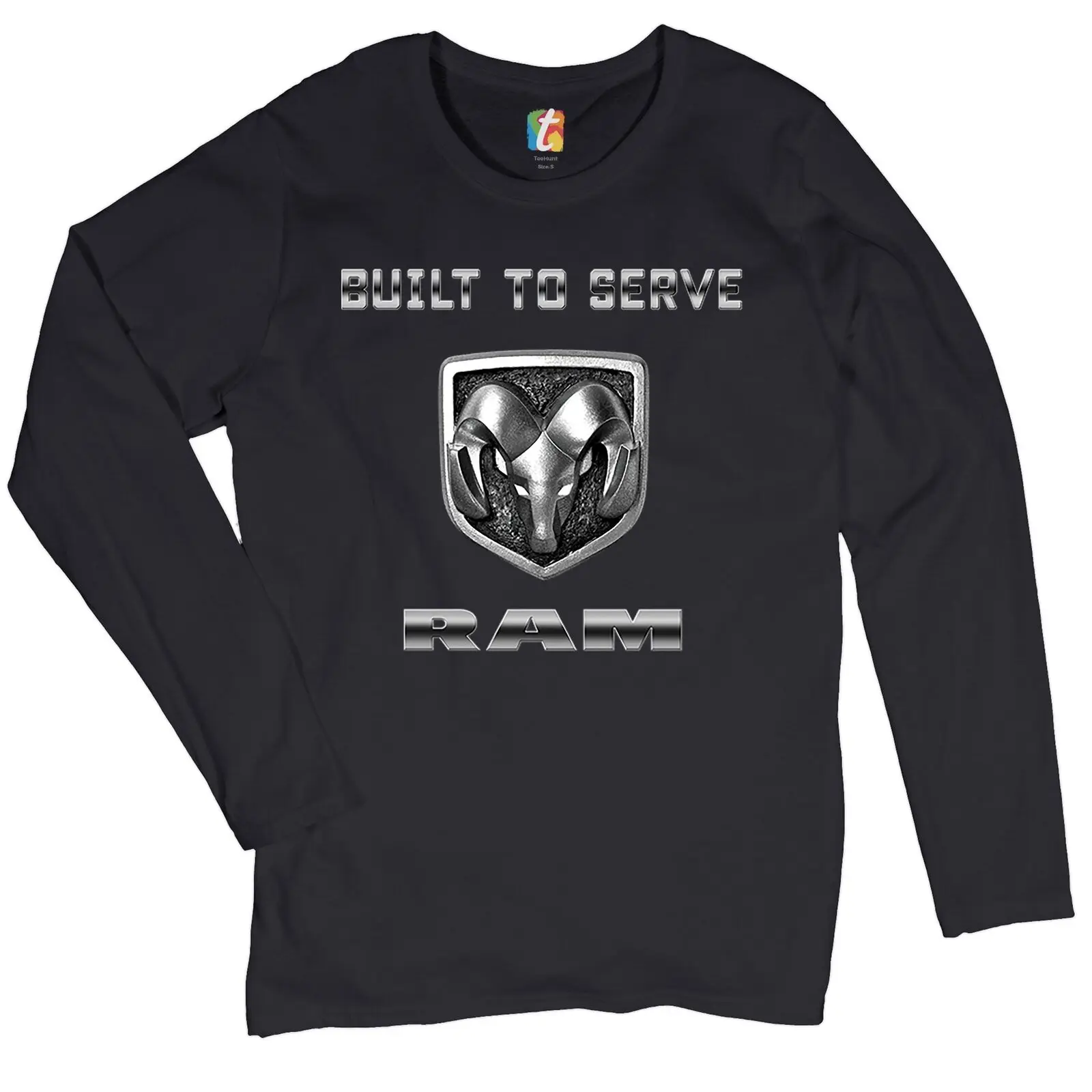 Built to Serve RAM Women's Long Sleeve T-shirt Licensed Guts and Glory RAM