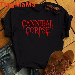 cannibal corpse top tees t shirt male plus size print white t shirt clothes tshirt