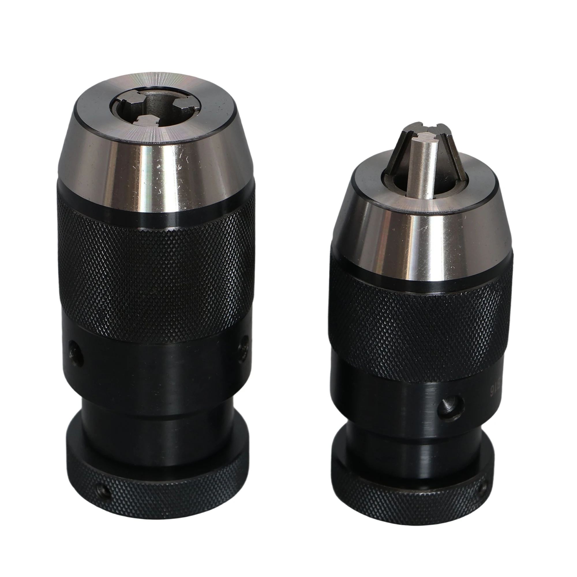 Keyless Drill Chuck B10 B12 B16 B18 B22 Automatic Self-tightening Drill Chuck 13mm for Drilling Machine CNC Lathe Tool