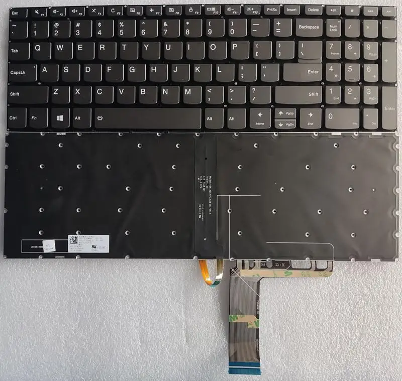 US Keyboard for Lenovo Ideapad S340-15IWL S340-15API S340-15IML with backlit (fast forward button)