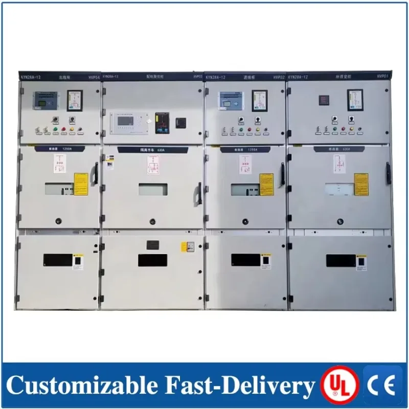 Yokli KYN 3.3-35kV /cUL/ Mid-Voltage Switchgear/Power Distribution Panel/Ring Main Unit 6300A Rated Current Customized