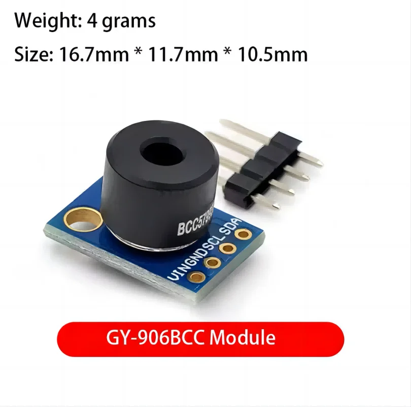 GY-906-BAA/BCC MLX90614ESF Модуль инфракрасного датчика температуры MLX90614-DCI