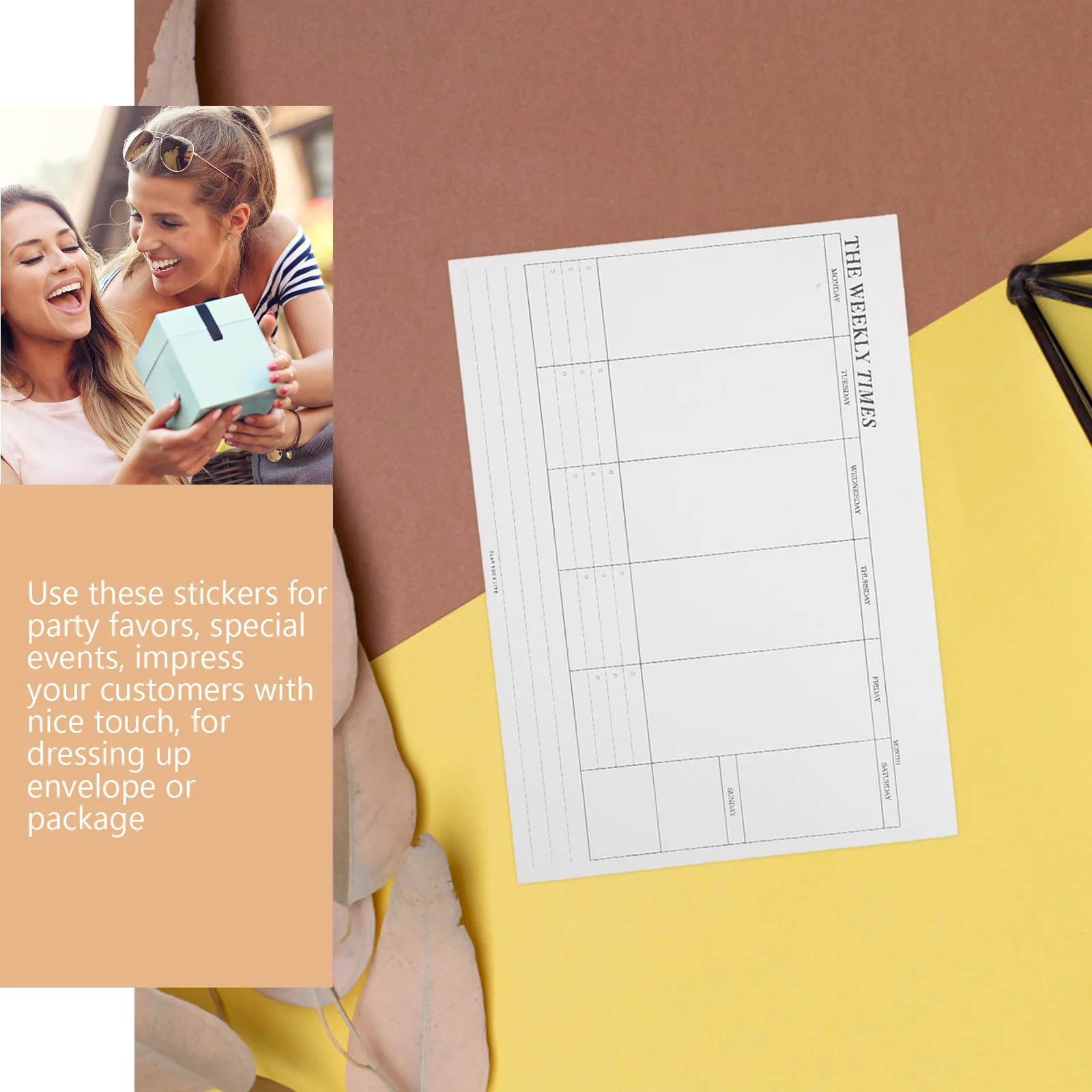 

Weekly Planning Pad Tear-Off Undated Weekly Planner Notepad Smooth Paper Daily Schedule Organizer Work Home Student Desk