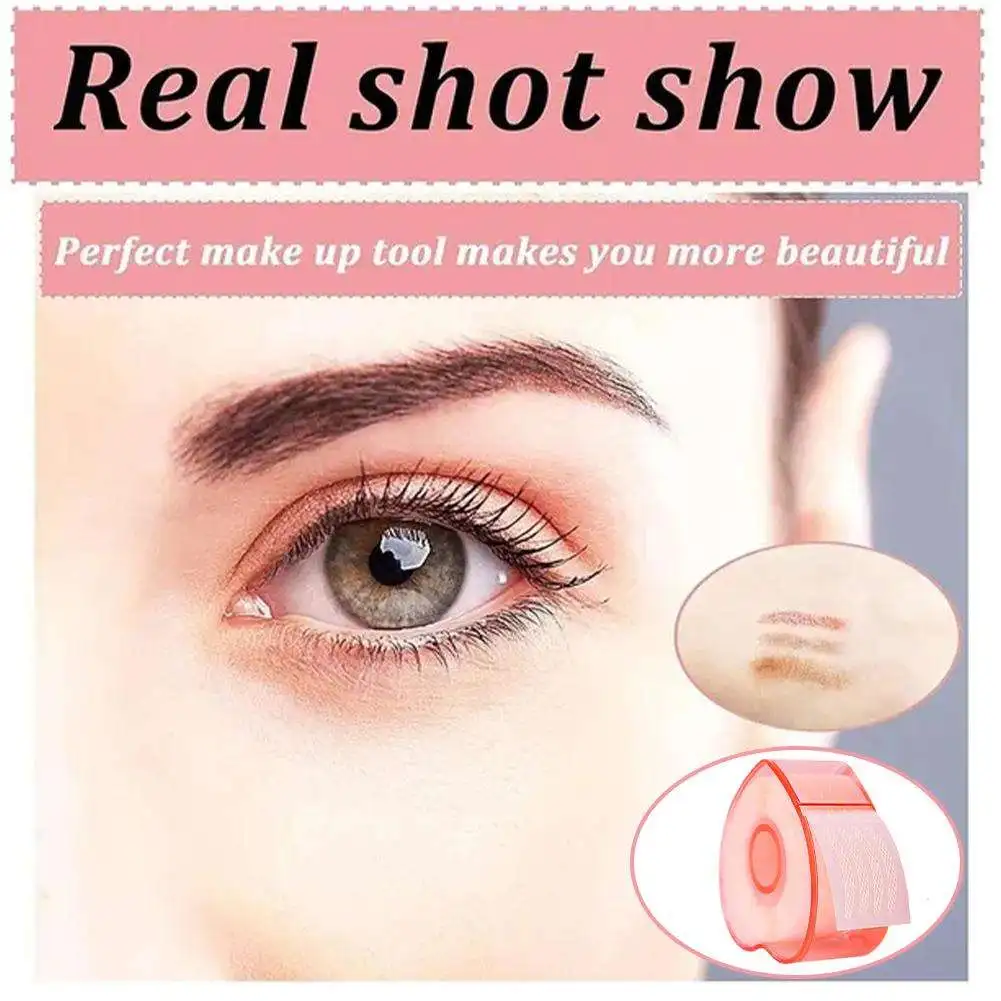 ธรรมชาติที่มองไม่เห็น Double Eyelid Self-กาวสติกเกอร์โปร่งใสสติกเกอร์ตาสองชั้นรูปหัวใจน้ําเครื่องมือความงาม