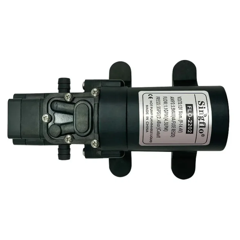 Singflo mini 12v FLO-2203 2.6lpm 70psi DC water pumps