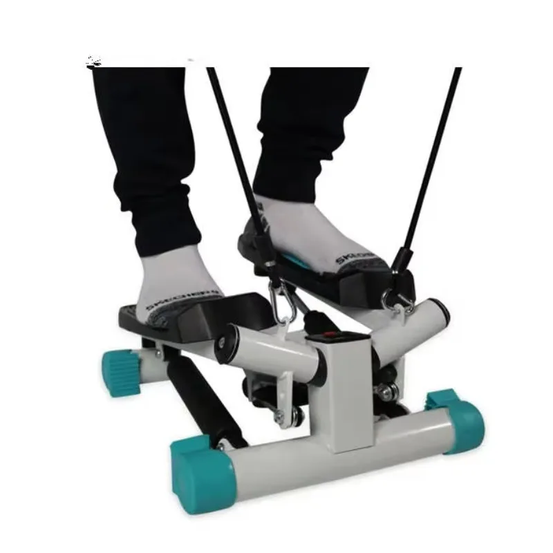 YTYINSteel Gym Exercise Step Aerobic Fitness Yoga Stair Elliptical Mini Twist Stepper Nordic Walking Machine Resistance Bands