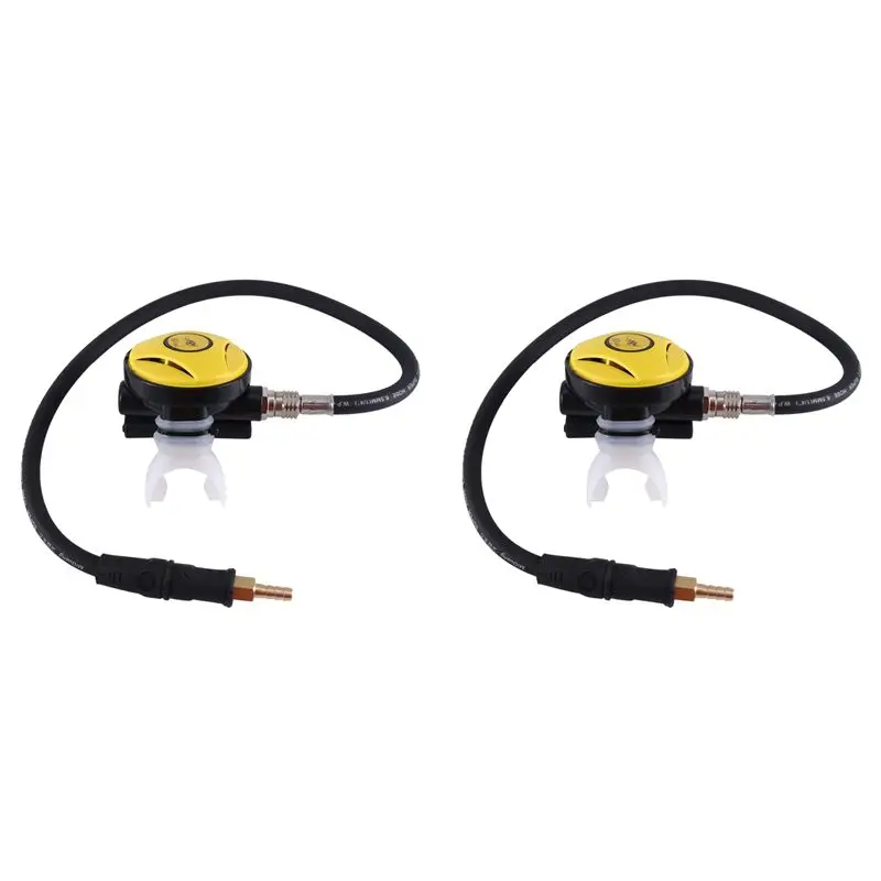 hoes-2x-scuba-diving-diver-regulator-diving-snorkel-tube-snorkeling-equipment-pressure-reducer-2nd-yellow