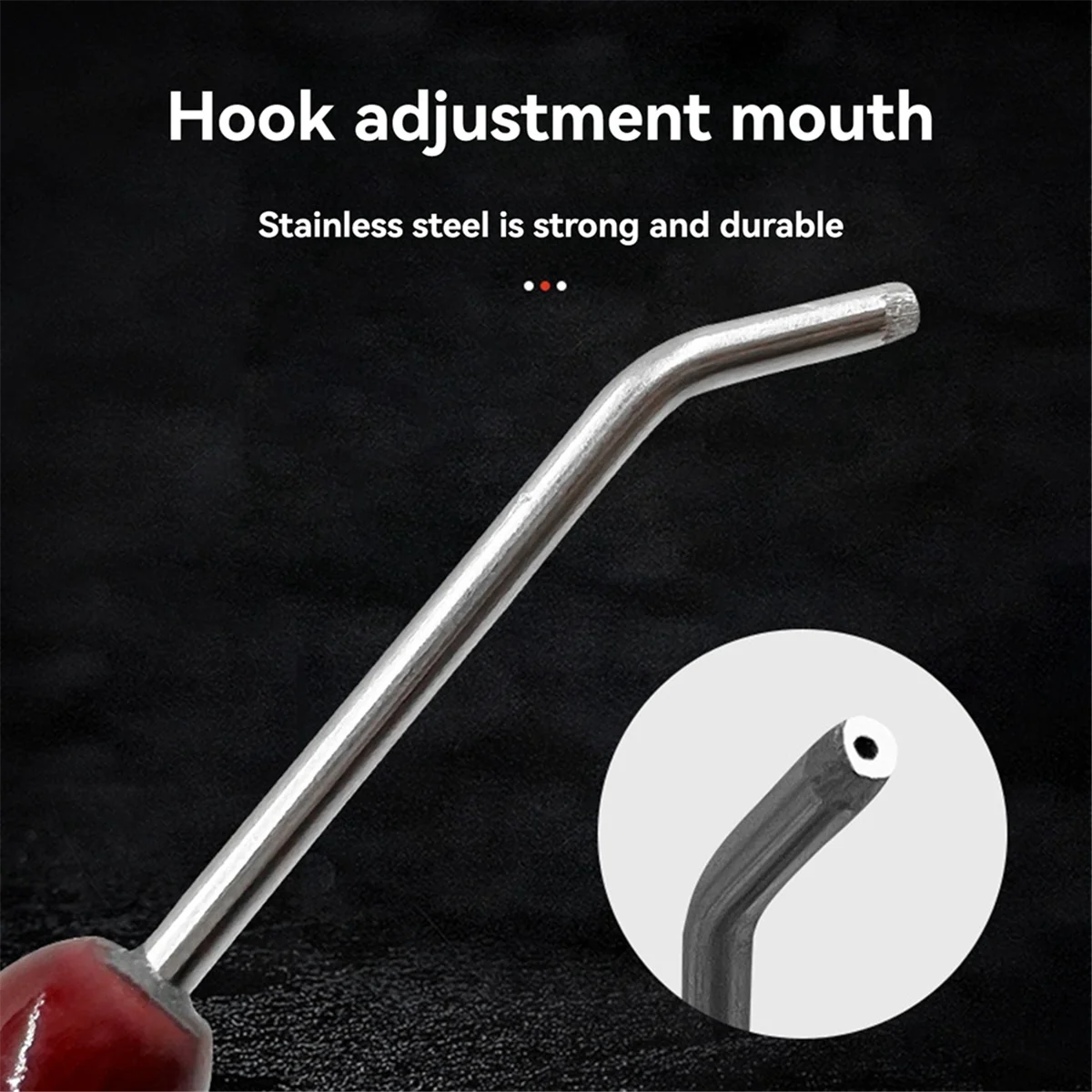 أداة إصلاح تصحيح الخطاف A71P ملحقات معدات الصيد. #4